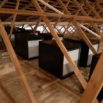 CL200 montert på loft