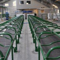 aja liggebås fra Reime montert i fjøs