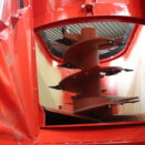 innsiden av en forblander